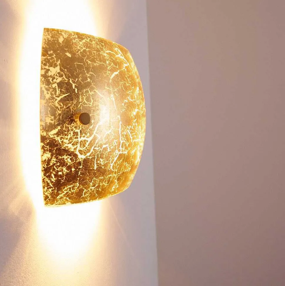 Applique Murale Pilar Or, 2 Lumieres