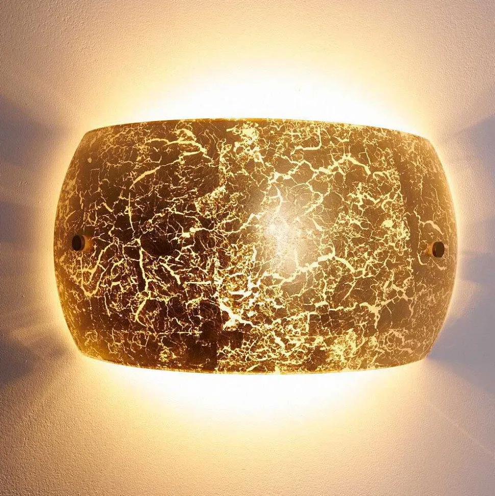 Applique Murale Pilar Or, 2 Lumieres