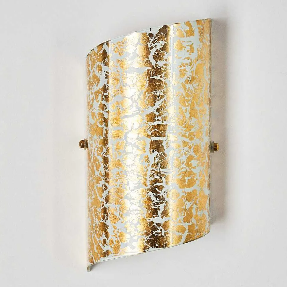 Applique Murale Pordenone Or, 1 Lumiere