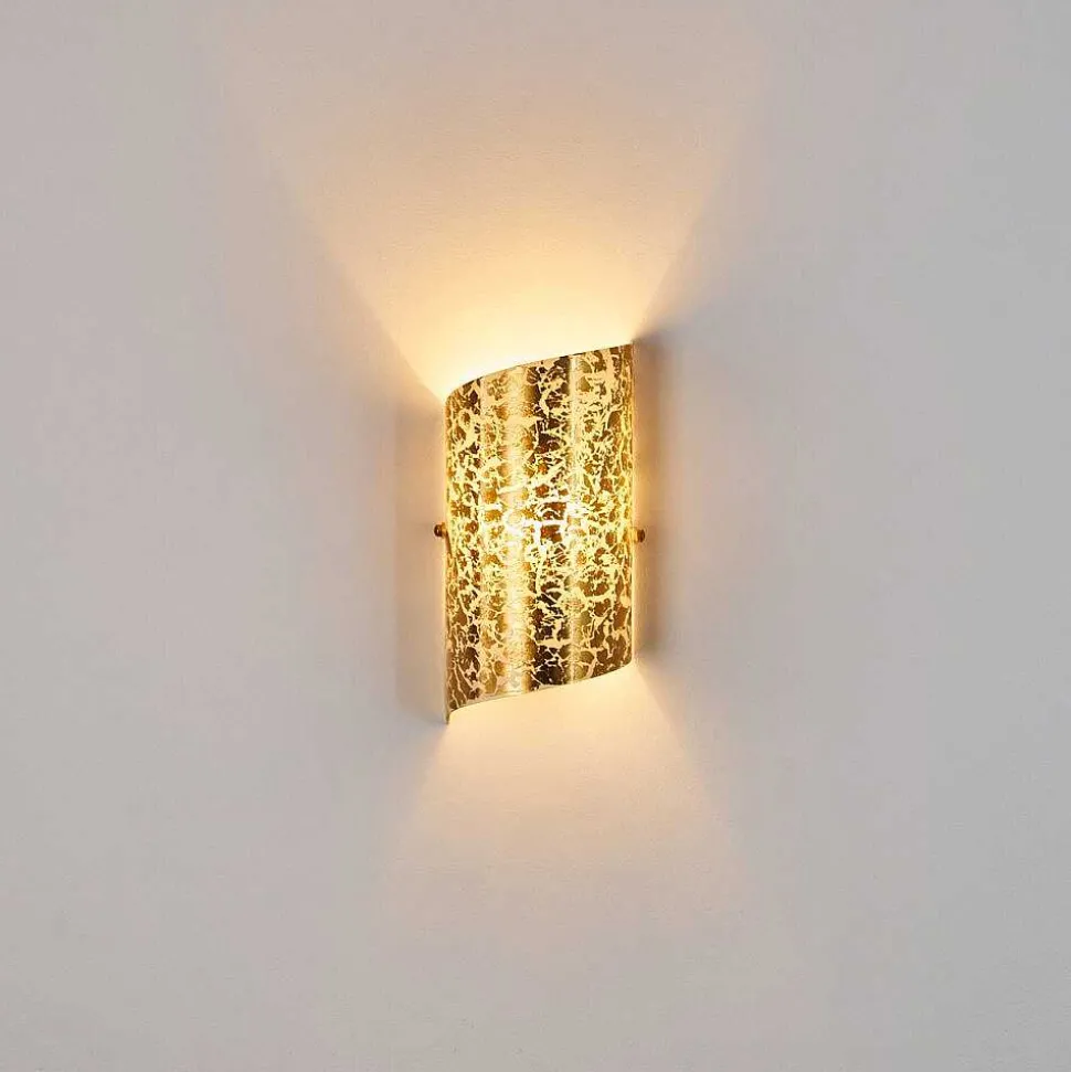 Applique Murale Pordenone Or, 1 Lumiere