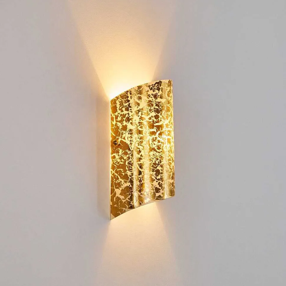Applique Murale Pordenone Or, 1 Lumiere