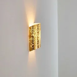 Applique Murale Pordenone Or, 1 Lumiere