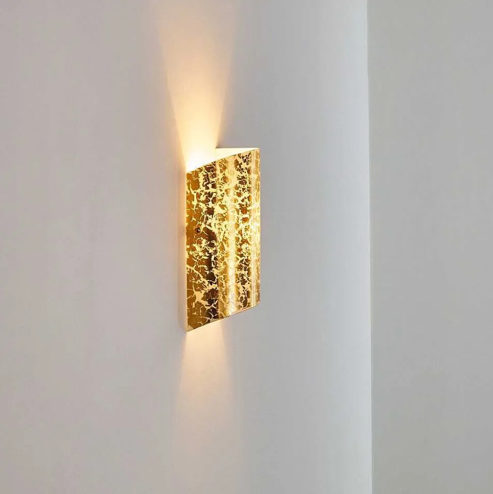 Applique Murale Pordenone Or, 1 Lumiere