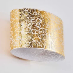 Applique Murale Rapar Chrome, Or, 1 Lumiere