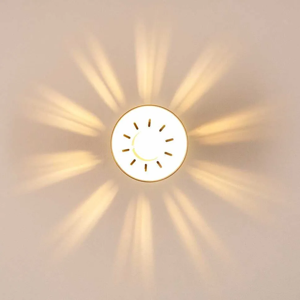 Applique Murale Safari Chrome Brosse, 1 Lumiere