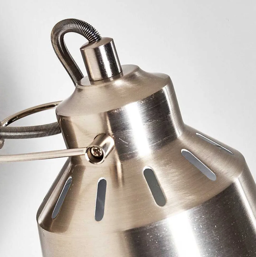 Applique Murale Safari Chrome Brosse, 1 Lumiere