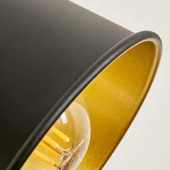 Applique Murale Safari Chrome, Ecru, Noir, 1 Lumiere