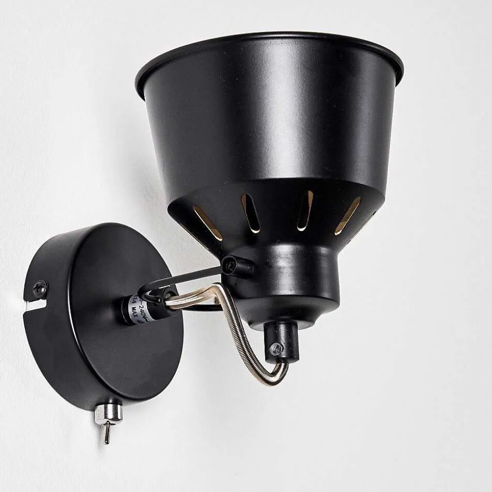 Applique Murale Safari Noir, 1 Lumiere