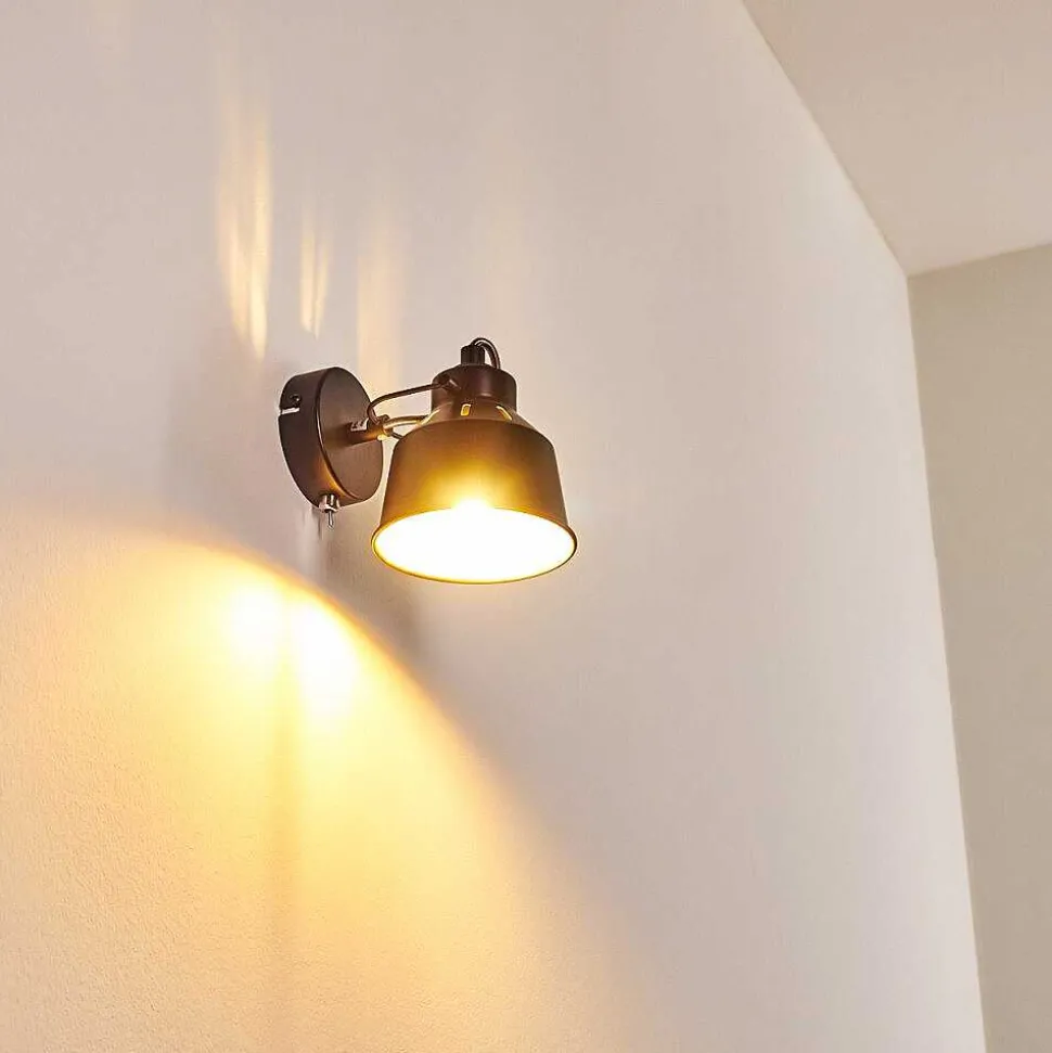 Applique Murale Safari Noir, 1 Lumiere