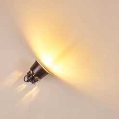 Applique Murale Safari Noir, 1 Lumiere