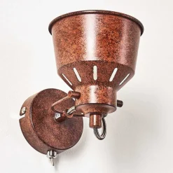 Applique Murale Safari Rouille, 1 Lumiere