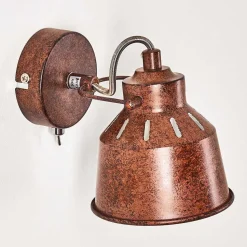 Applique Murale Safari Rouille, 1 Lumiere