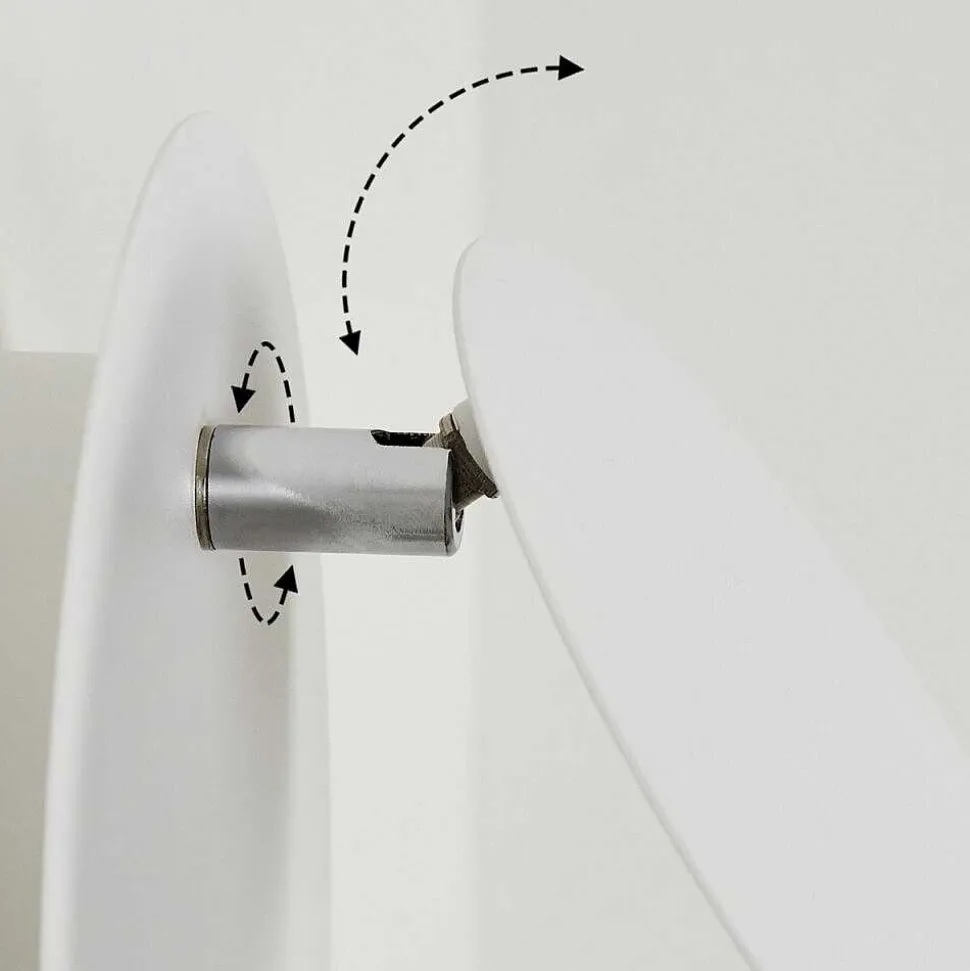 Applique Murale Sanguedo Led Chrome, Blanc, 1 Lumiere