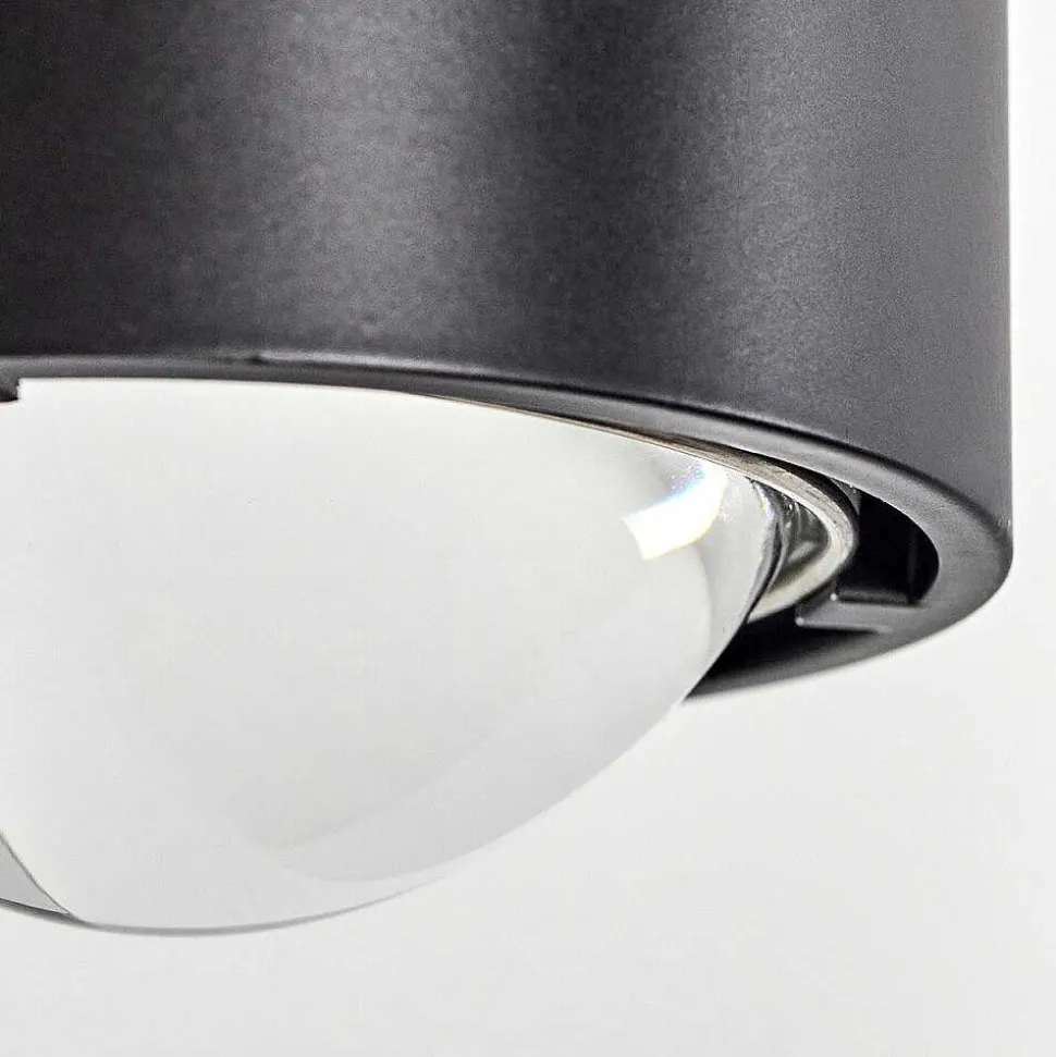 Applique Murale Sapri Noir, 1 Lumiere