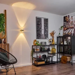 Applique Murale Sapri Or, 1 Lumiere