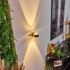 Applique Murale Sapri Or, 1 Lumiere