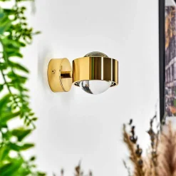 Applique Murale Sapri Or, 1 Lumiere