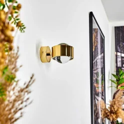 Applique Murale Sapri Or, 1 Lumiere