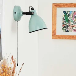 Applique Murale Selki Bleu, Noir, 1 Lumiere