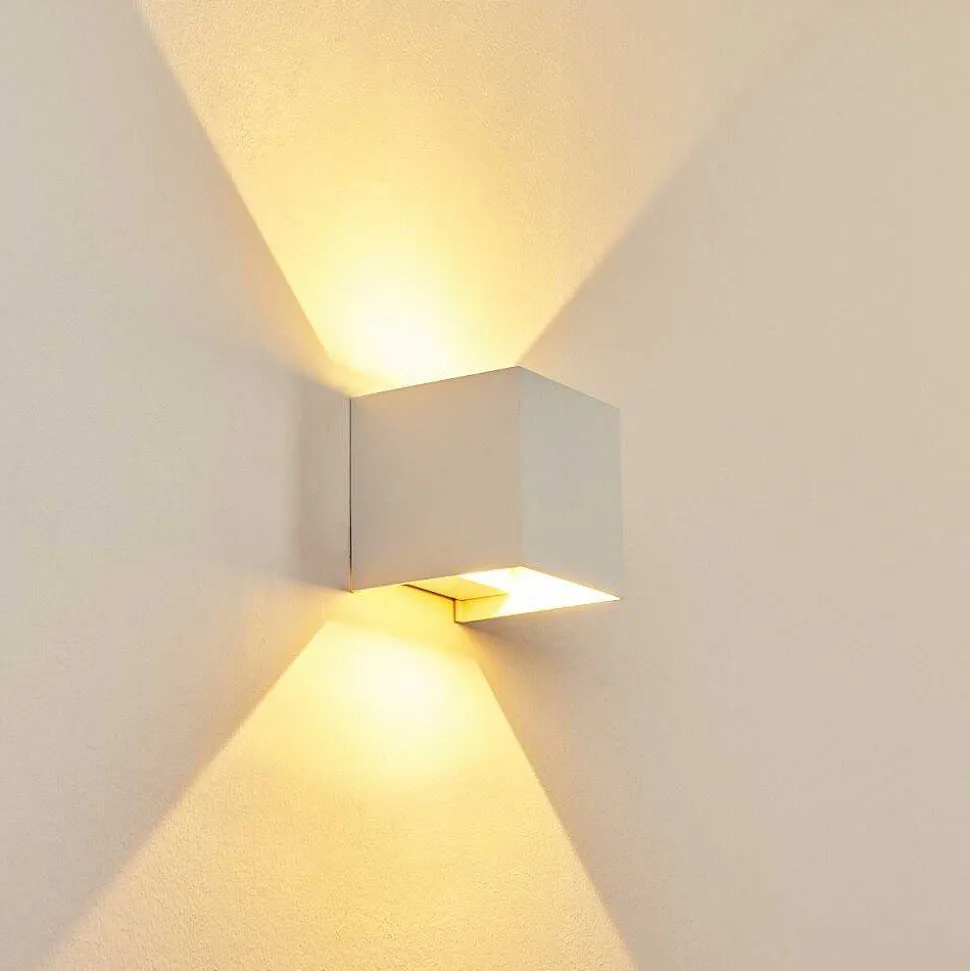 Applique Murale Strandaa Led Blanc, 2 Lumieres