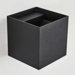 Applique Murale Strandaa Led Noir, 2 Lumieres