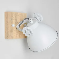 Applique Murale Svanfolk Brun, Blanc, 1 Lumiere