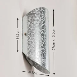 Applique Murale Teramo Blanc, 1 Lumiere