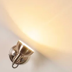 Applique Murale Tina Nickel Mat, 1 Lumiere