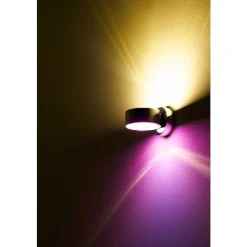 Applique Murale Top Light Pukwall Chrome, 2 Lumieres