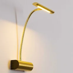 Applique Murale Trio Curtis Led Laiton, 1 Lumiere