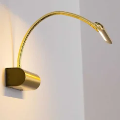 Applique Murale Trio Curtis Led Laiton, 1 Lumiere