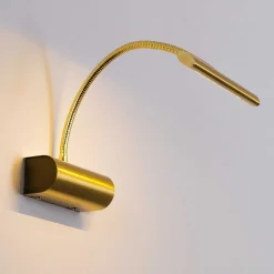 Applique Murale Trio Curtis Led Laiton, 1 Lumiere