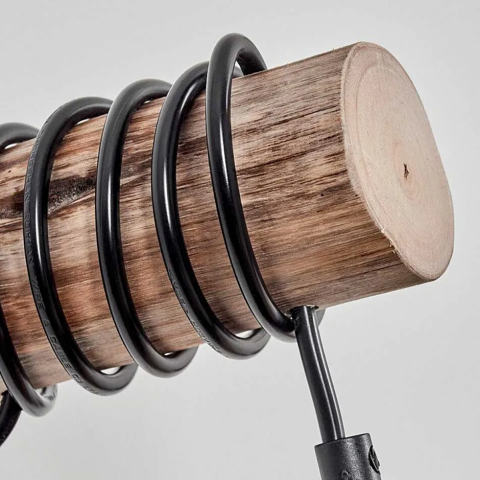 Applique Murale Yaak Ecru, Noir, 1 Lumiere