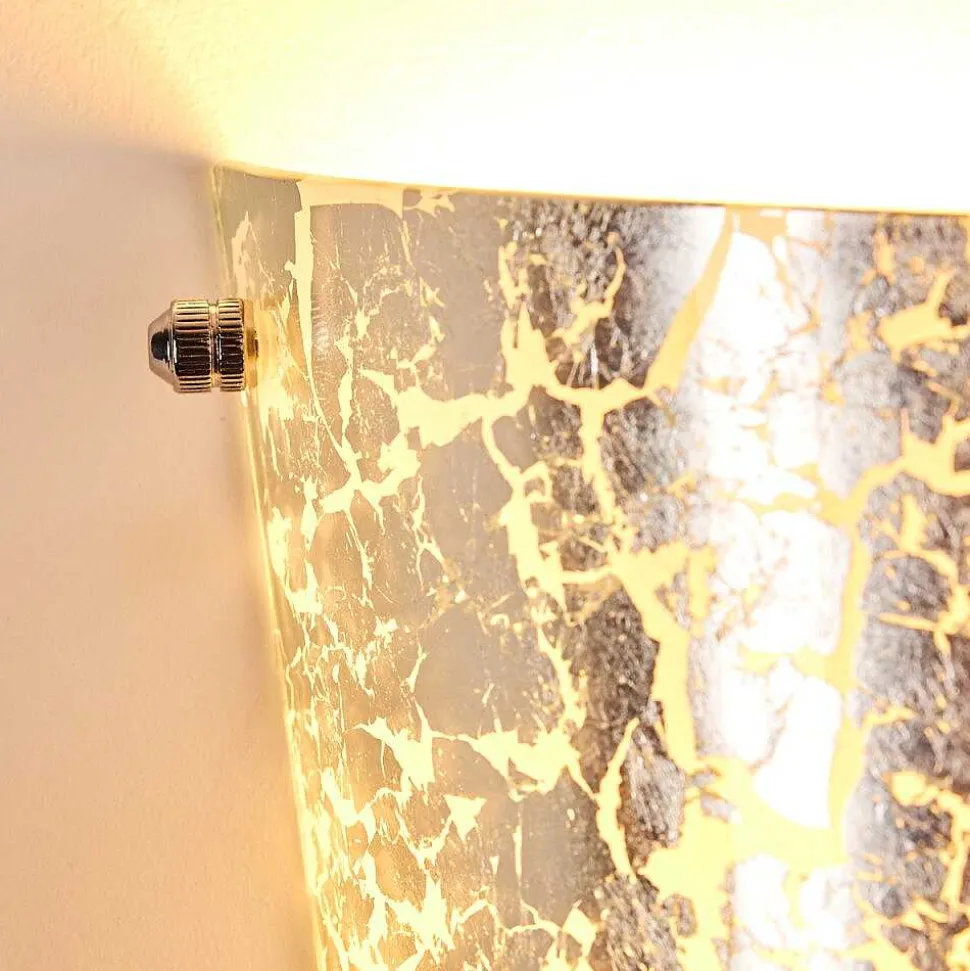 Applique Murale Zera Argente, 1 Lumiere