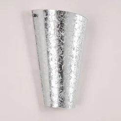 Applique Murale Zera Argente, 1 Lumiere