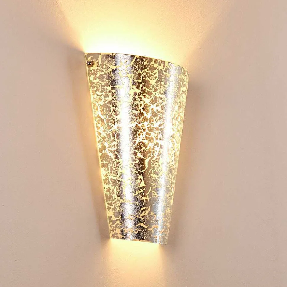 Applique Murale Zera Argente, 1 Lumiere