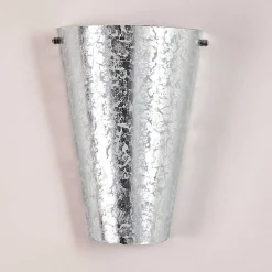 Applique Murale Zera Argente, 1 Lumiere