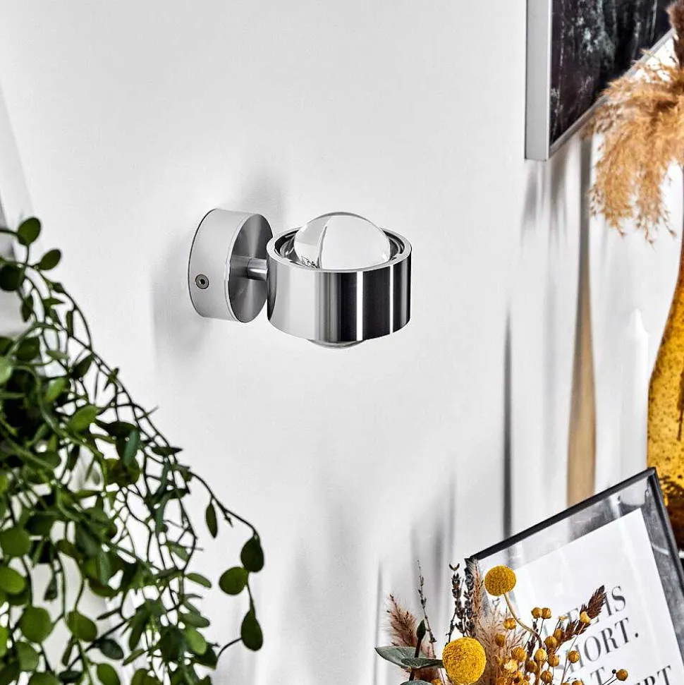 Applique Sapri Argente, 1 Lumiere