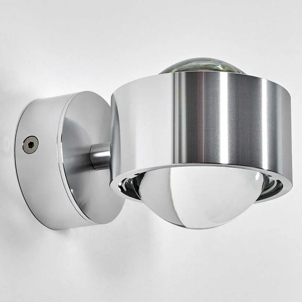 Applique Sapri Argente, 1 Lumiere