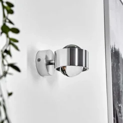 Applique Sapri Argente, 1 Lumiere