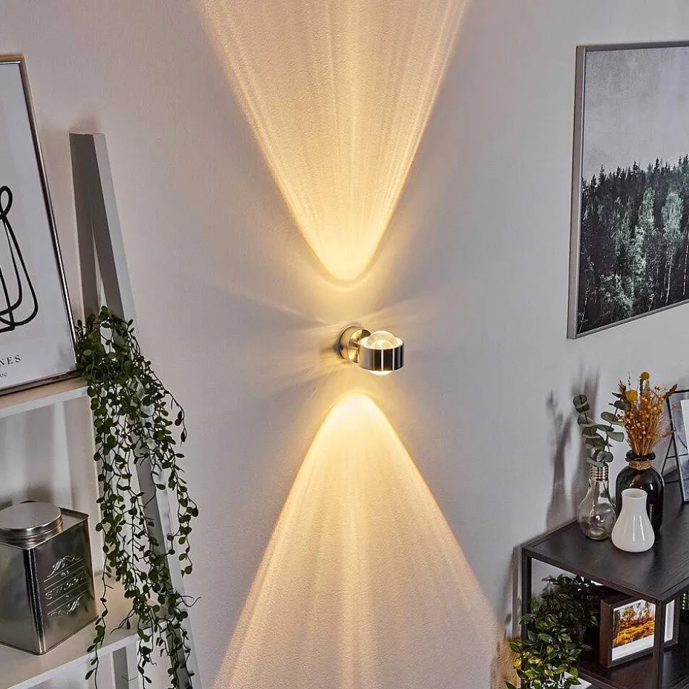 Applique Sapri Argente, 1 Lumiere