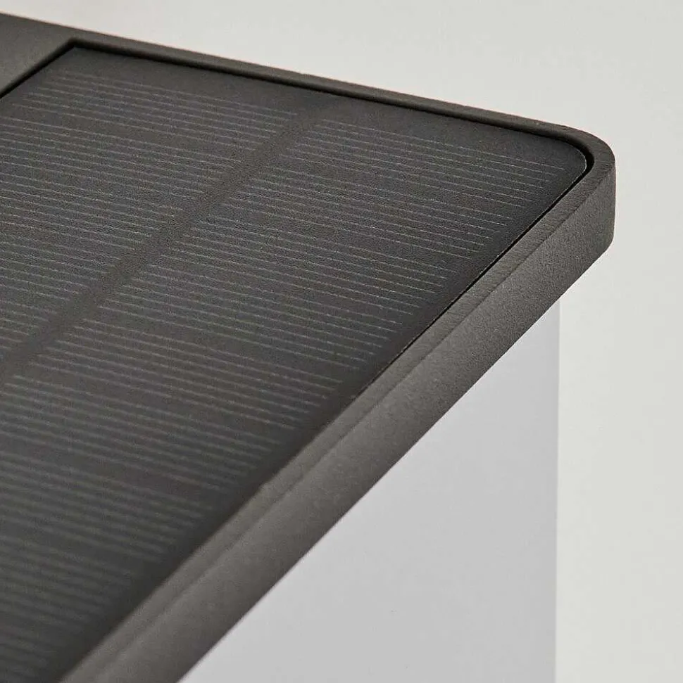 Applique Solaire Burseryd Led Noir, 1 Lumiere, Detecteur De Mouvement