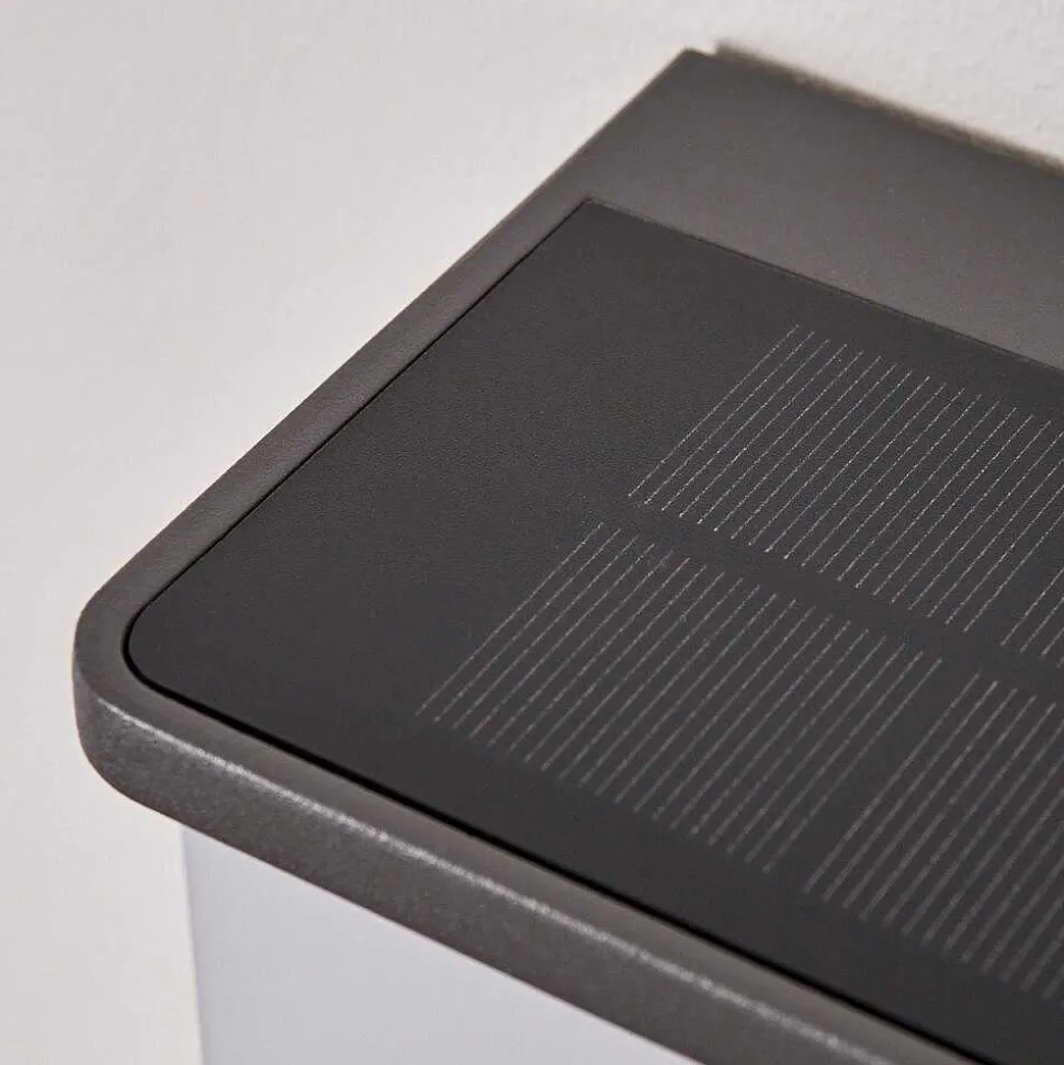 Applique Solaire Burseryd Led Anthracite, 1 Lumiere, Detecteur De Mouvement