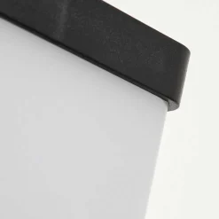 Applique Solaire Colchagua Led Noir, Blanc, 1 Lumiere, Detecteur De Mouvement