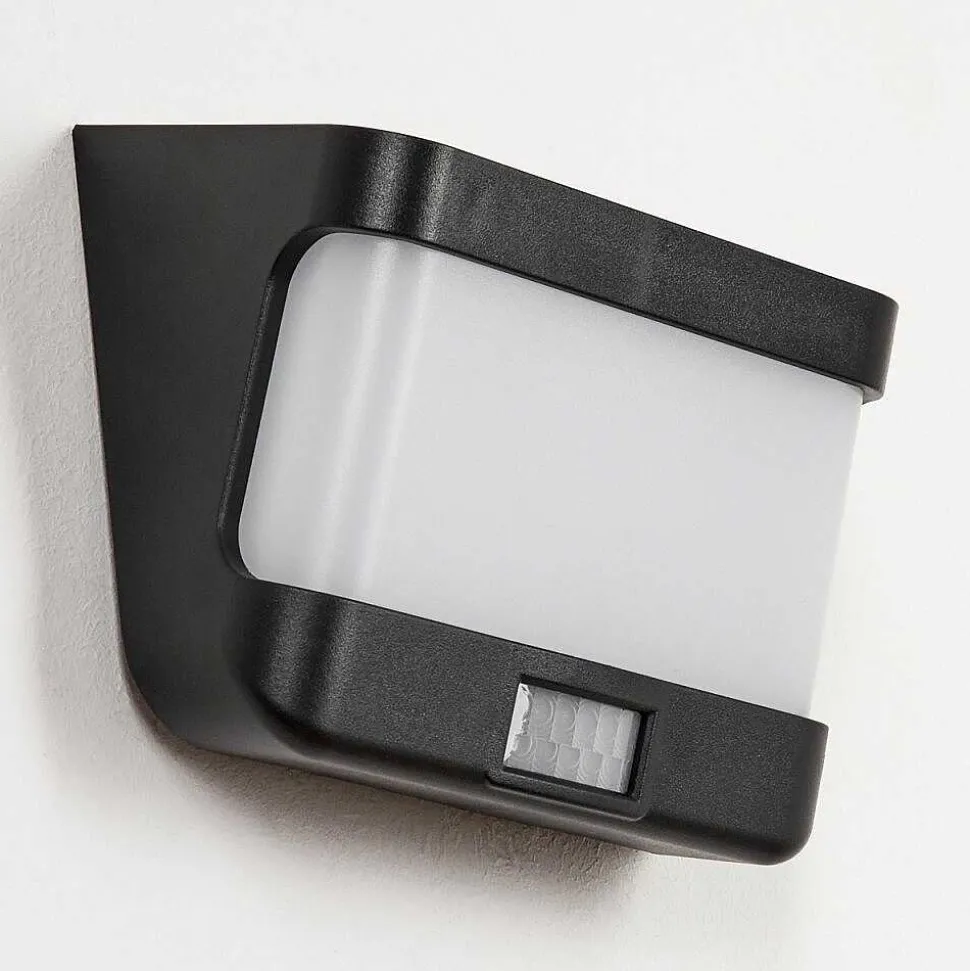 Applique Solaire Colchagua Led Noir, Blanc, 1 Lumiere, Detecteur De Mouvement