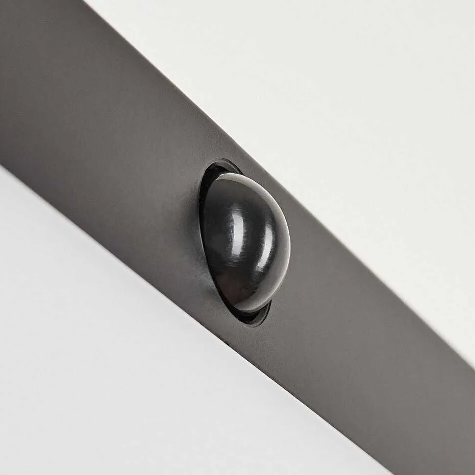 Applique Solaire Malalhue Led Noir, 1 Lumiere, Detecteur De Mouvement