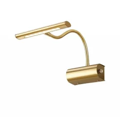 Applique Trio Curtis Led Laiton, 1 Lumiere