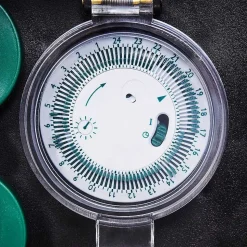 Bloc De Prises Électriques D'Exterieur Tinu Noir, Pierre