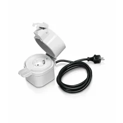 Bloc De Prises Électriques D'Exterieur Ledvance Smart+ Blanc