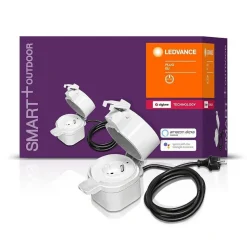 Bloc De Prises Électriques D'Exterieur Ledvance Smart+ Blanc